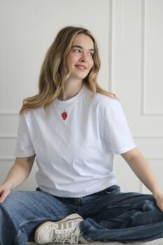 Mini Strawberry T Shirt, 4 of 4