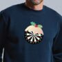 Personalised Christmas Pudding Darts Jumper, thumbnail 1 of 8