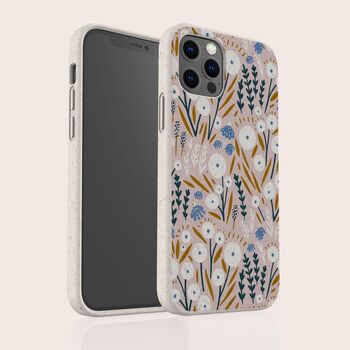 Floral Eco Friendly Biodegradable Phone Case, 3 of 7