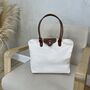 Personalised Nylon Embossed Cambridge Tote Shoulder Bag, thumbnail 2 of 5