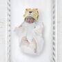 Hooded Baby Towel Lion, thumbnail 2 of 4