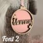 Personalised Name Christmas Bauble, thumbnail 8 of 9