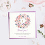 Thank You Communion Cards Floral Wreath, thumbnail 5 of 5