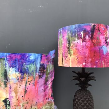 Artist Handmade Lampshade Into The Woods, 2 of 6