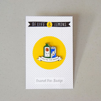 'Youre The Bomb' Enamel Pin Badge, 3 of 3