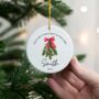 First Married Christmas Mistletoe Decoration, thumbnail 4 of 10