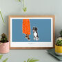 'Always By Your Side' Personalised Pet Portrait Print, thumbnail 1 of 12