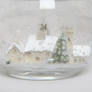 Christmas Village Snow Scene Gel Candle Bowl, 2 of 3