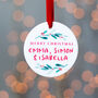 Personalised Christmas Names Decoration, thumbnail 2 of 3