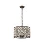 Four Light Sparkling Crystal Glass Statement Chandelier, thumbnail 7 of 10