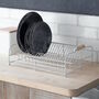 White Metal Dish Drainer, thumbnail 1 of 1