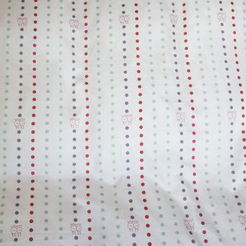 Children's Organic Cotton Small Spots Duvet Cover, 7 of 8