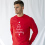 First Christmas As Hubby And Wifey Christmas Jumper Set, thumbnail 3 of 9
