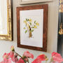 Y Is For Ylang Ylang Illuminated Floral Letter, thumbnail 5 of 6
