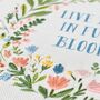 Full Bloom Floral Embroidery Hoop Kit, thumbnail 4 of 5