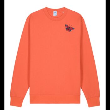 Organic Cotton Peacock Butterfly Sweatshirt, 6 of 12