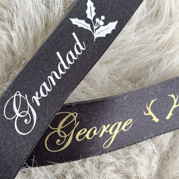 Personalised Christmas Ribbon, 4 of 8