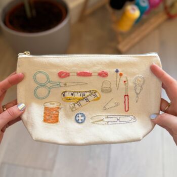 Stitch Your Craft Tools Zip Pouch Diy Kit, 4 of 8