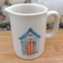 Cream Jug In Beach Hut Design, thumbnail 3 of 9