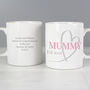 Personalised Mummy And Daddy New Parent Mug Set, thumbnail 4 of 4
