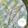 Personalised Wedding Dress Hanger – Wooden Hanger For Bridal Party Gifts, thumbnail 5 of 6