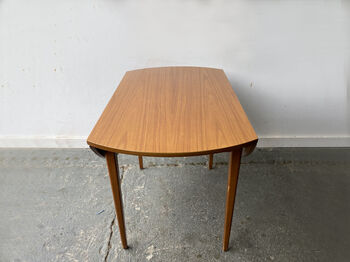 Mid Century Small Drop Leaf Dining Table, 4 of 12