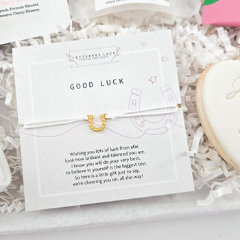 Good Luck Letterbox Gift, Good Luck Exams, Job Interview, 2 of 9