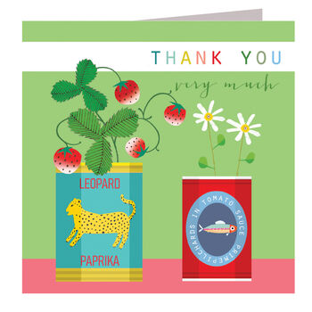 Thank You Strawberries Card, 2 of 4