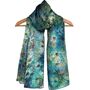 Large 'Strauss' Pure Silk Scarf, thumbnail 1 of 2