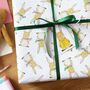 New Baby Rabbit Wrapping Paper Set, thumbnail 1 of 6