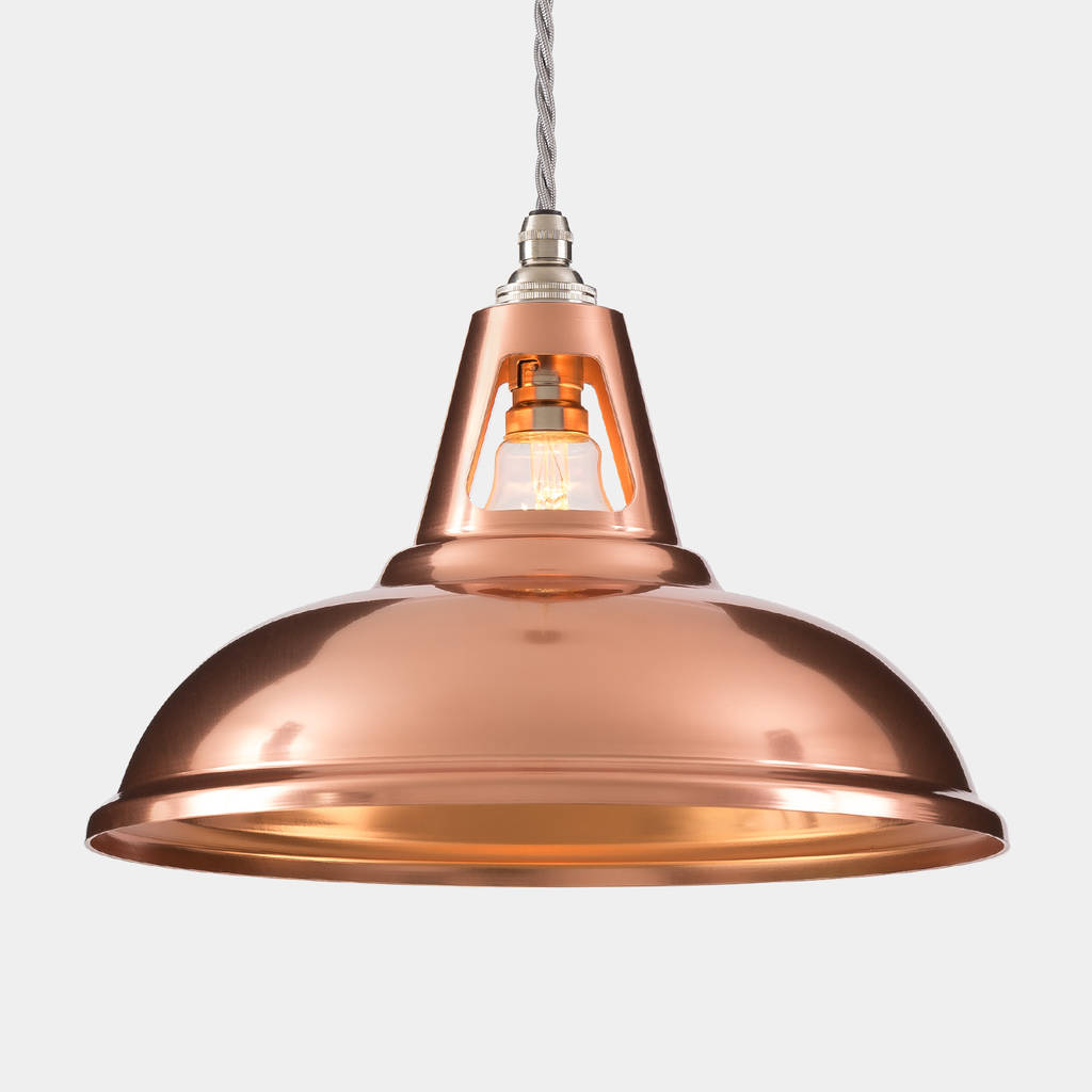 Coolicon Industrial Copper Pendant Light, 1 of 4