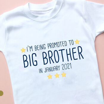 Promoted To Big Brother/Sister T Shirt, 3 of 4