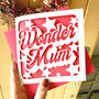 Wonder Mum Mother's Day Card, thumbnail 2 of 4