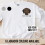 Labrador Face Sweatshirt, thumbnail 1 of 5