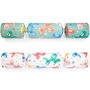 Festive Multicoloured Christmas Balloon Crackers Set Of Six, thumbnail 2 of 5