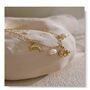 Cannes D’or Gold Pearl Dolphin Oyster Gala Bracelet, thumbnail 3 of 4