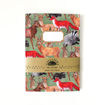 Sylvan Forest Print Lined Journal, 4 of 8