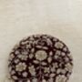 Delhi Maroon Handcrafted Circular Velvet Clutch, thumbnail 5 of 6