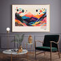 Japanese Mountain Art Print, thumbnail 2 of 2