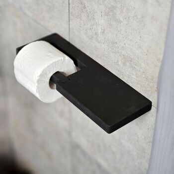 Wooden Toilet Paper Rack With Shelf, 2 of 11