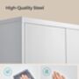 Five Tier Storage Cabinet Multi Purpose Steel Cupboard, thumbnail 6 of 8