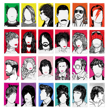 Keith Flint, The Prodigy Tea Towel In Green, 2 of 2