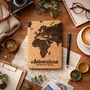 Cork Travel Journal World Map Gift For Travellers, thumbnail 10 of 10