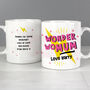 Personalised Wonder Wo Mum Ceramic Mug, thumbnail 1 of 4