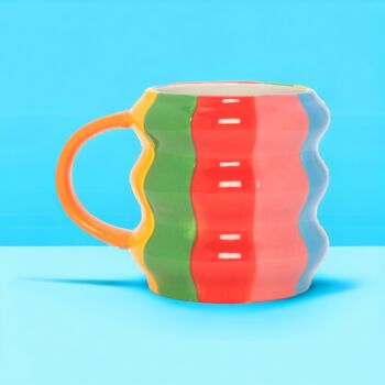 Rainbow Wave Mug, 3 of 5