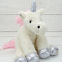 Unicorn Soft Plush Toy Cuddly Companion, thumbnail 2 of 2