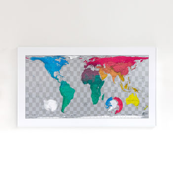 World Map Wall Print, 2 of 12