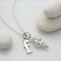 Sterling Silver Shell Necklace, thumbnail 4 of 11