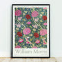 Cray Print By William Morris, Floral Art, thumbnail 1 of 6