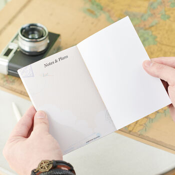 Personalised Passport Adventure Notebook Journal, 5 of 6